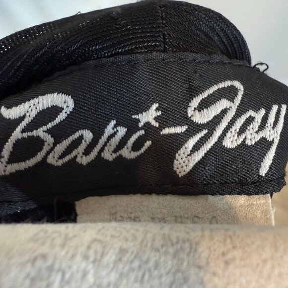 Vintage Slip Dress Gown Formal Goth Black Silver Shimmer Retro Holiday Small - Picture 6 of 9